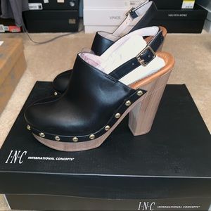 INC platform clogs